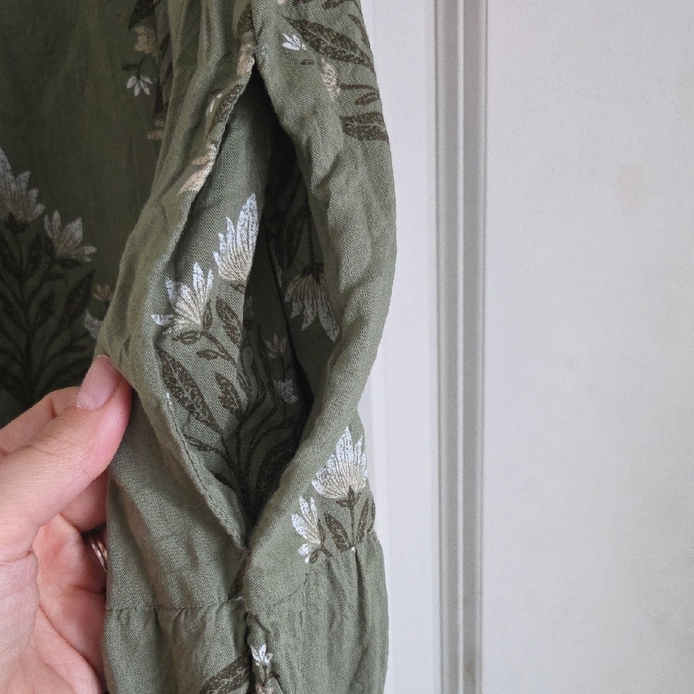 Old Navy Tiered Mini Swing Dress - Picture 7 of 9